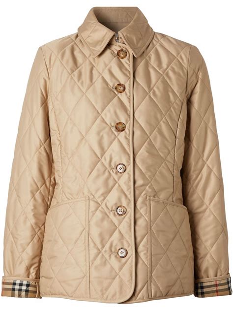 pre owned burberry quilted jacket|burberry quilted jacket outlet.